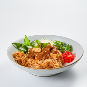 Phở trộn xốt vang gân