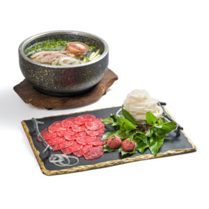 Phở thố đá lõi rùa