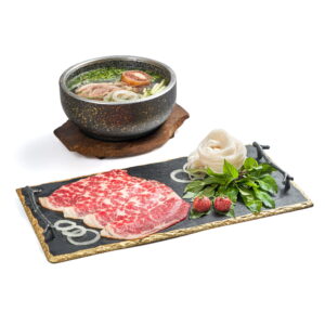 Chuck Crest Pho in Hot Stone Bowl